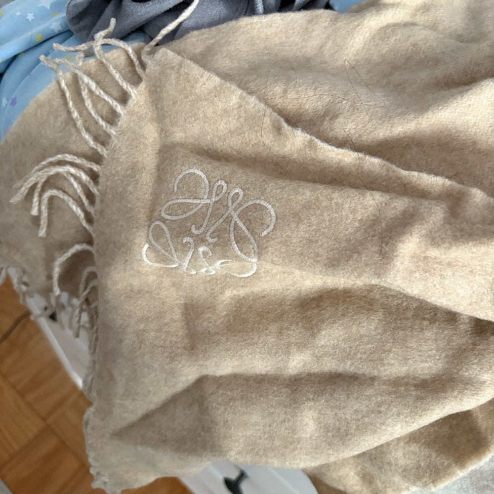 LOEWE scarf worn 1x